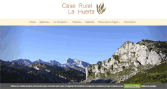 Desktop Screenshot of casalahuerta.net