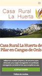 Mobile Screenshot of casalahuerta.net